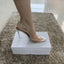 Women's Transparent Stilettos High Heels Point Toe