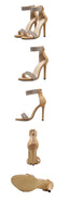 High Heel Pump; Transparent Crystal Sandals; Perfect for Formal Occasions
