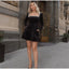 Solid Square Collar Long Sleeve Velvet Gown Elegant High Waist A-line Beaded Dresses New Lady Christmas Evening Party Vestidos 