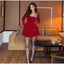 Solid Square Collar Long Sleeve Velvet Gown Elegant High Waist A-line Beaded Dresses New Lady Christmas Evening Party Vestidos 