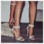 High Heel Pump; Transparent Crystal Sandals; Perfect for Formal Occasions