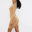 Casual High Neck Women's Dress; Long Sleeve Solid Mini Bandage; Slim Dress