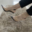 Women's Transparent Stilettos High Heels Point Toe