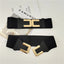 Golden Hook Buckle Belt