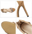 High Heel Pump; Transparent Crystal Sandals; Perfect for Formal Occasions