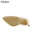 Fashion Gold Transparent Women Pumps