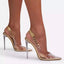 Women's Transparent Stilettos High Heels Point Toe
