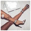 High Heel Pump; Transparent Crystal Sandals; Perfect for Formal Occasions