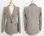Korean Fashion Women Blazer 3 Pcs Vintage Long Sleeve Suit Jackets Vest and Straight Pants Suit Female Chic Business Outfits New