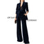 Women's Velvet 2 Piece Suit Office Lady Business Blazer&Pants Double Breasted Bridal Wedding Tuxedos