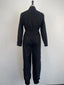 Cargo Jumpsuit; Solid Zipper Fly; Big Pockets