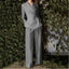 Women's Asymmetrical Two-Piece Set Pant Suit