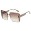 Classic Big Square Sunglasses with UV Protection