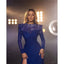 Evening Dress; Long Sleeves; Slit Dress; Great For Special Occasions; Formal, Party or Prom Dress