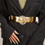 Fashion Gold Belt Dress