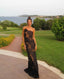 One Shoulder Elegant; Party Dress