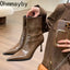 Women Ankle Boots; Fashion Pointed Toe