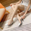 Pointed Toe; Transparent Clear; high Heel