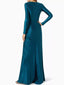 Elegant Deep V-Neck Evening Dresses