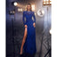 Evening Dress; Long Sleeves; Slit Dress; Great For Special Occasions; Formal, Party or Prom Dress