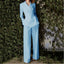 Women's Asymmetrical Two-Piece Set Pant Suit