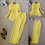 Pant Suit High Waist Wide Leg Pants