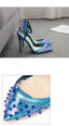 Transparent Pointed High Heels for Women