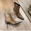 Women Ankle Boots; Fashion Pointed Toe