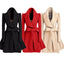 Trendy Wool Blend Overcoat; Slim Fit