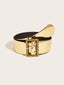 Fashion Gold Belt Dress