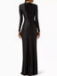 Elegant Deep V-Neck Evening Dresses