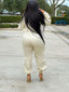 Front Pocket; Zipper Fly; Long Sleeve; Cargo Jumpsuit; Style One Piece Suit