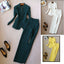 Pant Suit High Waist Wide Leg Pants