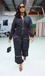 Front Pocket; Zipper Fly; Long Sleeve; Cargo Jumpsuit; Style One Piece Suit