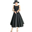 Backless Gown with Bow; Satin Party Dresses