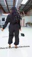 Front Pocket; Zipper Fly; Long Sleeve; Cargo Jumpsuit; Style One Piece Suit