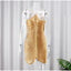 Tassel Hollow; Backless Halter Mini Dress