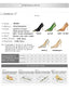 Metal Pointed Tip Pumps; Heels 10 Cm Banquet High Heels