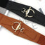 Fashion Golden Dress Belt; Wide Corset Seal Belt