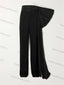 Two Piece Pant Suit; Blazer & Trousers with Bow; Tuxedo Jacket