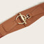 Fashion Golden Dress Belt; Wide Corset Seal Belt