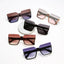 Half-frame Fashion Metal Sunglasses