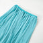Long Shawl Strapless Skirt Outfit; Spliced 2-piece set