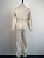 Front Pocket; Zipper Fly; Long Sleeve; Cargo Jumpsuit; Style One Piece Suit