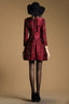 Autumn Long Sleeve Jacquard Dress; Perfect For A Young And Blossoming Belle