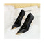 Metal Pointed Tip Pumps; Heels 10 Cm Banquet High Heels