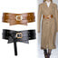 Wide Belt; Genuine Leather; Constricting Waistband