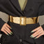 Fashion Gold Belt Dress