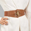 Fashion Golden Dress Belt; Wide Corset Seal Belt