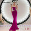 Trendy Satin Dress; Mermaid, Pleated, Crystals; One Shoulder. Perfect for Prom, Formal Occassion